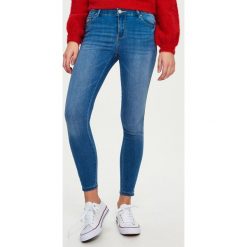 Rurki damskie: Jeansy skinny – Niebieski
