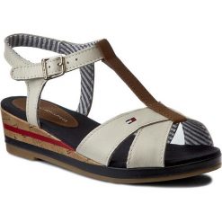 Sandały damskie: Sandały TOMMY HILFIGER – Kristin 9A FG0FG00051 Whisper White 016