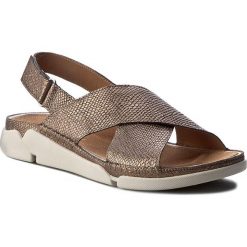 Sandały damskie: Sandały CLARKS – Tri Alexia 261241644 Metallic Leather