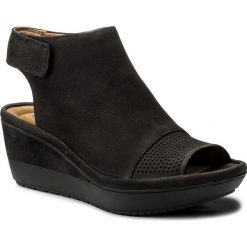 Sandały damskie: Sandały CLARKS – Wynnmere Abie 261335544 Black Nubuck