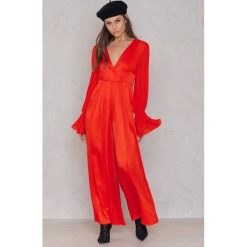Kombinezony damskie: Free People Kombinezon Not Your Baby – Red