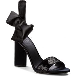 Sandały damskie: Sandały GUESS – Allison3 FLAL32 FAB03 BLACK