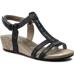 Sandały damskie: Sandały TAMARIS – 1-28209-20 Navy/Metallic 773