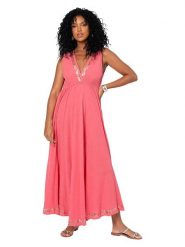 Aller Simplement Sukienka w kolorze różowym rozmiar: 34-40. Różowe sukienki damskie Aller Simplement, bez wzorów, z bawełny, bez ramiączek. Za 100.99 zł.