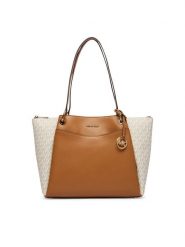 MICHAEL Michael Kors Torebka 30T6GX5T7B Kremowy. Białe torebki klasyczne damskie MICHAEL Michael Kors, ze skóry, bez dodatków. Za 1,469.00 zł.