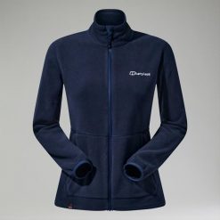 Bluza polarowa damska Berghaus Prism 2.0 Micro IA FL Jacket. Niebieskie bluzy damskie Berghaus, bez wzorów, z polaru, bez kaptura. Za 261.99 zł.