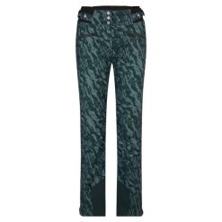 Spodnie narciarskie dla kobiet Ziener Tilla. Zielone spodnie sportowe damskie Ziener, na zimę, bez wzorów, narciarskie. W wyprzedaży za 621.00 zł.