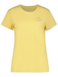 Icepeak Koszulka "Makawao" w kolorze żółtym rozmiar: XL. Żółte bluzki damskie Icepeak, xl, bez wzorów, z bawełny, bez kołnierzyka, bez ramiączek. Za 52.67 zł.