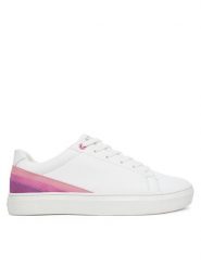Roxy Sneakersy V12-903 Biały. Białe obuwie sportowe damskie Roxy, z materiału, bez zapięcia. Za 111.99 zł.