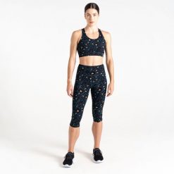 Damskie legginsy sportowe 3/4 Influential. Zielone obuwie sportowe damskie Dare 2b, bez zapięcia, na fitness i siłownię. Za 199.50 zł.
