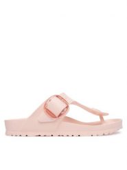 Birkenstock Japonki Gizeh 1031321 Różowy. Czerwone klapki damskie Birkenstock, bez wzorów, z syntetyku, bez obcasa, bez zapięcia. Za 269.99 zł.