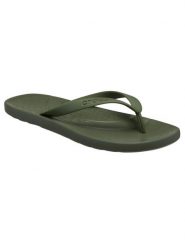 Kapcie Crocs Klapki Crocs Dorosłych. Zielone kapcie damskie Crocs, z materiału. Za 119.99 zł.