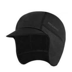Zimowa czapka sportowa unisex Rockbros YPP043. Czarne czapki damskie ROCKBROS, na zimę, bez wzorów. Za 39.00 zł.