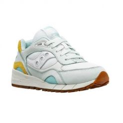 Buty do chodzenia damskie Saucony Shadow 6000. Niebieskie obuwie sportowe damskie Saucony, z materiału, bez zapięcia, trekkingowe. Za 501.00 zł.