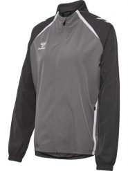 Kurtka sportowa damska Hummel hml Lead 2.0 Woven Jacket Woman. Szare kurtki sportowe damskie Hummel, s, bez wzorów, z materiału, bez kaptura. Za 200.00 zł.