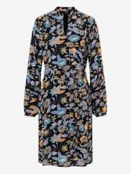 More & More Sukienka w kolorze czarno-pomarańczowym rozmiar: 42. Czarne sukienki damskie More & More, bez wzorów, z tkaniny, klasyczne, bez ramiączek. Za 118.84 zł.