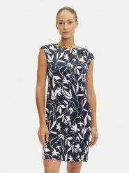 Tatuum Sukienka codzienna Zimona 1 T2508.207 Granatowy Relaxed Fit. Niebieskie sukienki damskie TATUUM, bez wzorów, z syntetyku, bez ramiączek. Za 319.99 zł.
