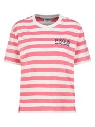 Sublevel Koszulka w kolorze jasnoróżowym rozmiar: L. Różowe koszulki damskie Sublevel, l, bez wzorów, bez kołnierzyka, bez ramiączek. Za 43.99 zł.