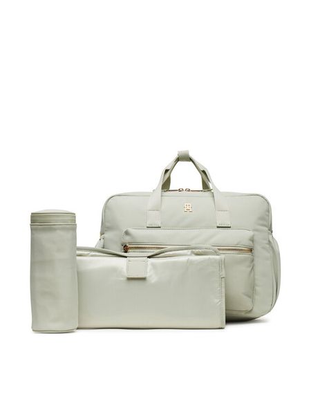 Tommy Hilfiger Torba Th Essential Changing Bag AU0AU01997 Zielony. Zielone torby podróżne Tommy Hilfiger, bez wzorów, z materiału. Za 599.99 zł.