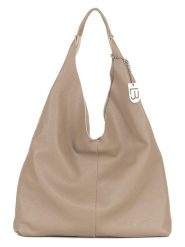 Lucca Baldi Skórzany shopper bag "Catanzaro" w kolorze beżowym - 46 x 35 x 5 cm rozmiar: onesize. Brązowe shopper bag Lucca Baldi, bez wzorów, z materiału, na ramię, bez dodatków. Za 332.24 zł.
