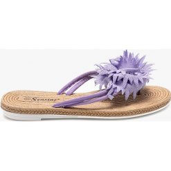 Answear - Klapki Seastar Blue. Niebieskie klapki damskie ANSWEAR. W wyprzedaży za 39.90 zł.