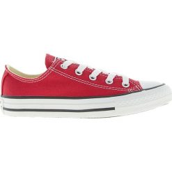 Converse - Tenisówki dziecięce Chuck Taylor All Star. Białe buty sportowe chłopięce Converse, z materiału, przed kostkę. W wyprzedaży za 139.90 zł.