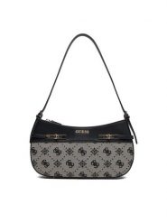 Guess Torebka Melinda HWJP99 02170 Czarny. Czarne torebki klasyczne damskie Guess, z materiału, bez dodatków. Za 589.99 zł.