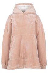 Trespass Cosiness – obszerna bluza z kapturem At300 Misty Rose. Brązowe bluzy damskie 2117 OF SWEDEN, na zimę, bez wzorów, z polaru, z kapturem. Za 262.99 zł.