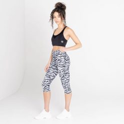 Influential Dare 2B damskie legginsy fitness. Białe legginsy damskie Dare 2b, s, bez wzorów, z elastanu. Za 137.50 zł.