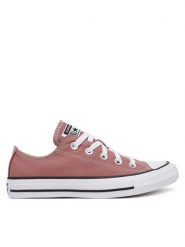 Converse Trampki Chuck Taylor All Star A10539C Różowy. Czerwone trampki damskie Converse, bez wzorów, z materiału, bez zapięcia. Za 229.99 zł.