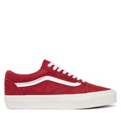 Tenisówki Vans. Czerwone trampki damskie Vans, bez wzorów, bez zapięcia. Za 359.99 zł.