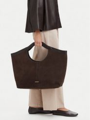 GINO ROSSI Torebka EO-LA224-19581-1 Brązowy. Brązowe shopper bag Gino Rossi, bez wzorów, ze skóry, bez dodatków. Za 699.99 zł.