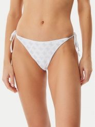 Guess Dół od bikini E5GO11 MC040 Biały. Białe bikini Guess, z aplikacjami, z syntetyku. Za 169.99 zł.