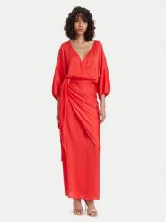 ACCESS FASHION Sukienka wieczorowa 63-3379-357 Czerwony Regular Fit. Czerwone sukienki damskie ACCESS FASHION, bez wzorów, z syntetyku, wizytowe, bez ramiączek. Za 819.99 zł.