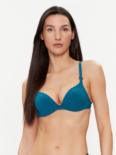 Chantelle Góra od bikini Celestial C12TNP Turkusowy. Niebieskie bikini Chantelle, bez wzorów, z syntetyku. Za 309.99 zł.