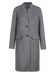 Herrlicher Płaszcz przejściowy "Mariny" w kolorze szarym rozmiar: S. Szare płaszcze damskie Herrlicher, s, bez wzorów, z wełny, bez kaptura. Za 404.99 zł.