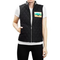 Damska kurtka bez rękawów Galop Wear. Czarne kurtki damskie GALOP WEAR, xs, bez wzorów, bez kaptura. Za 129.00 zł.