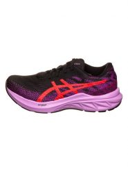 Asics Buty "DYNABLAST 3" w kolorze czarno-czerwono-fioletowym do biegania rozmiar: 44. Czarne obuwie sportowe damskie Asics, z materiału, bez zapięcia, do biegania. Za 228.92 zł.