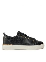 Aldo Sneakersy Dilathielle 13388483 Czarny. Czarne obuwie sportowe damskie ALDO, ze skóry, bez zapięcia. Za 159.99 zł.