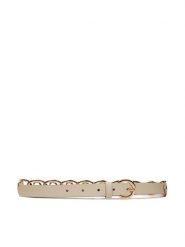 Guess Pasek Damski BW9117 P4220 Écru. Paski damskie Guess, z aplikacjami, ze skóry. Za 219.99 zł.