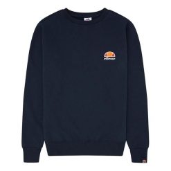 ELLESSE BLUZA DAMSKA BEZ KAPTURA SPORTOWA KOLOR CZARNY. Czarne bluzy damskie Ellesse, l, bez wzorów, z bawełny, bez kaptura. Za 136.64 zł.