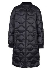 Herrlicher Płaszcz pikowany w kolorze czarnym rozmiar: M. Czarne płaszcze damskie Herrlicher, m, bez wzorów, bez kaptura. Za 271.03 zł.