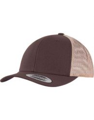 Miejska klasyczna czapka trucker. Zielone czapki damskie FLEXFIT, bez wzorów, z poliesteru. Za 52.15 zł.