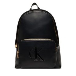 Plecak Calvin Klein. Czarne plecaki Calvin Klein, bez wzorów. Za 399.99 zł.