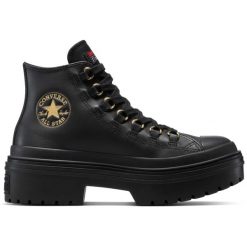 Sneakers Converse Chuck Taylor All Star Lugged Heel Platform Waterproof Leather. Czarne obuwie sportowe treningowe Converse, z syntetyku, na fitness i siłownię. Za 690.00 zł.
