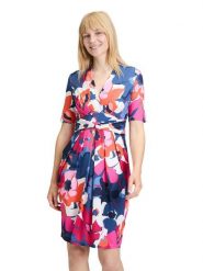 Vera Mont Sukienka w kolorze granatowo-różowym rozmiar: 44. Niebieskie sukienki damskie Vera Mont, bez wzorów, bez ramiączek. Za 173.99 zł.