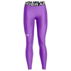 Legginsy Under Armour Ua Hg Legging Damskie. Fioletowe legginsy sportowe damskie Under Armour, s, bez wzorów, z materiału. Za 227.99 zł.
