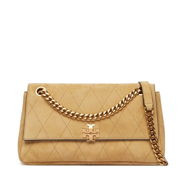 Torebka Tory Burch. Brązowe torebki klasyczne damskie Tory Burch, bez dodatków. Za 2,384.00 zł.