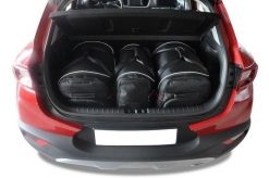Torby Do Bagażnika Kia Stonic 2017+ 3Szt Kjust. Czarne torby podróżne KJUST, bez wzorów, z kauczuku. Za 921.00 zł.