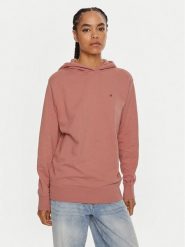 Calvin Klein Bluza Emb Graphic K20K208062 Różowy Relaxed Fit. Czerwone bluzy damskie Calvin Klein, xl, bez wzorów, z bawełny, bez kaptura. Za 309.99 zł.
